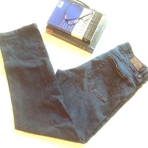 Men’s Urban Star dark denim jeans, 36 x 32